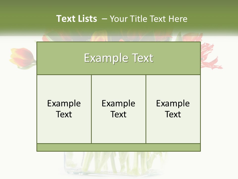 New Blue Sky Garden PowerPoint Template