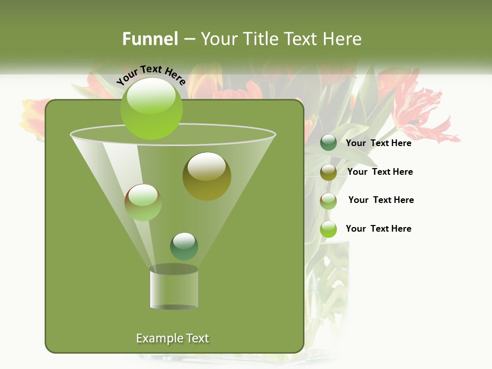 New Blue Sky Garden PowerPoint Template