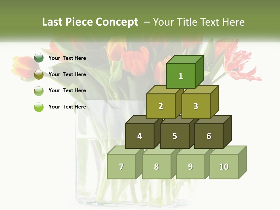 New Blue Sky Garden PowerPoint Template