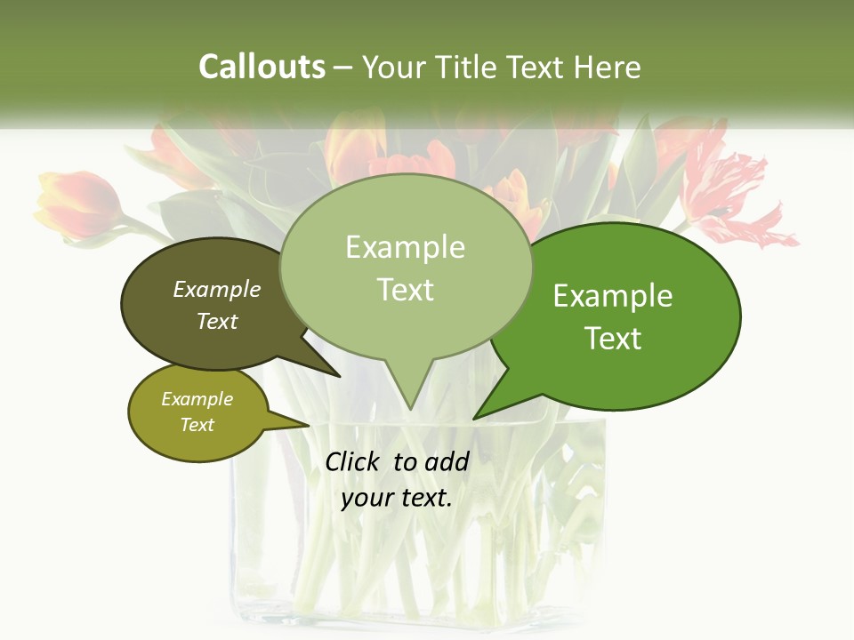 New Blue Sky Garden PowerPoint Template