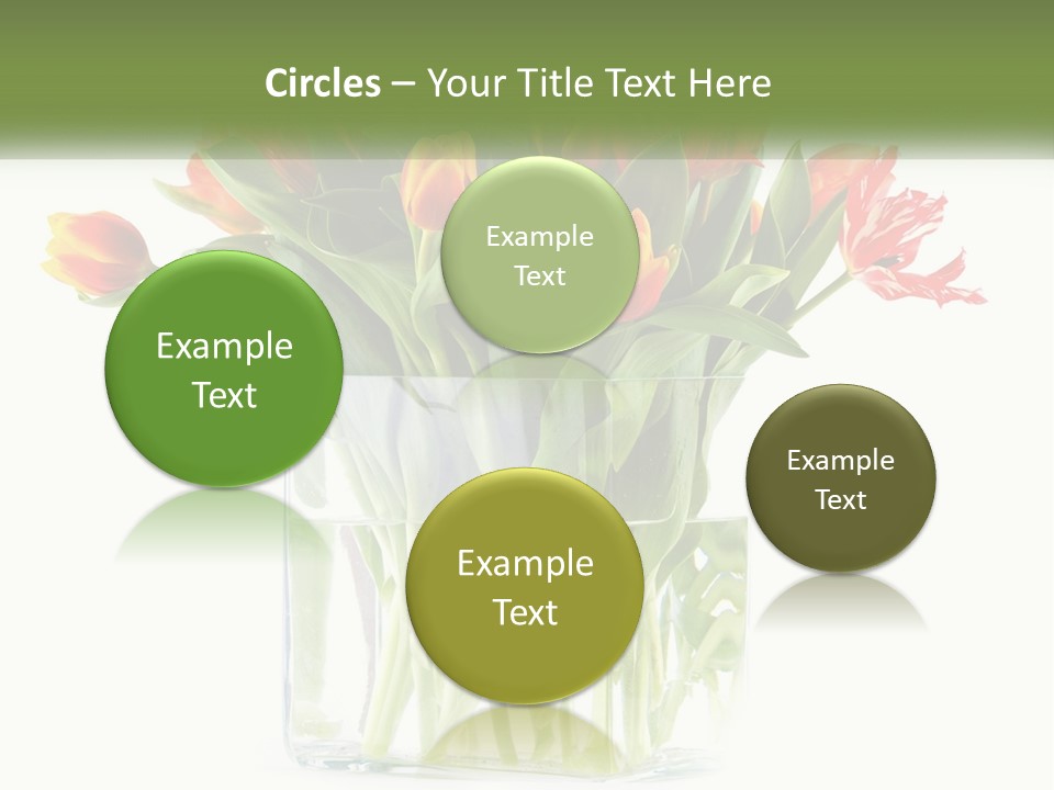 New Blue Sky Garden PowerPoint Template