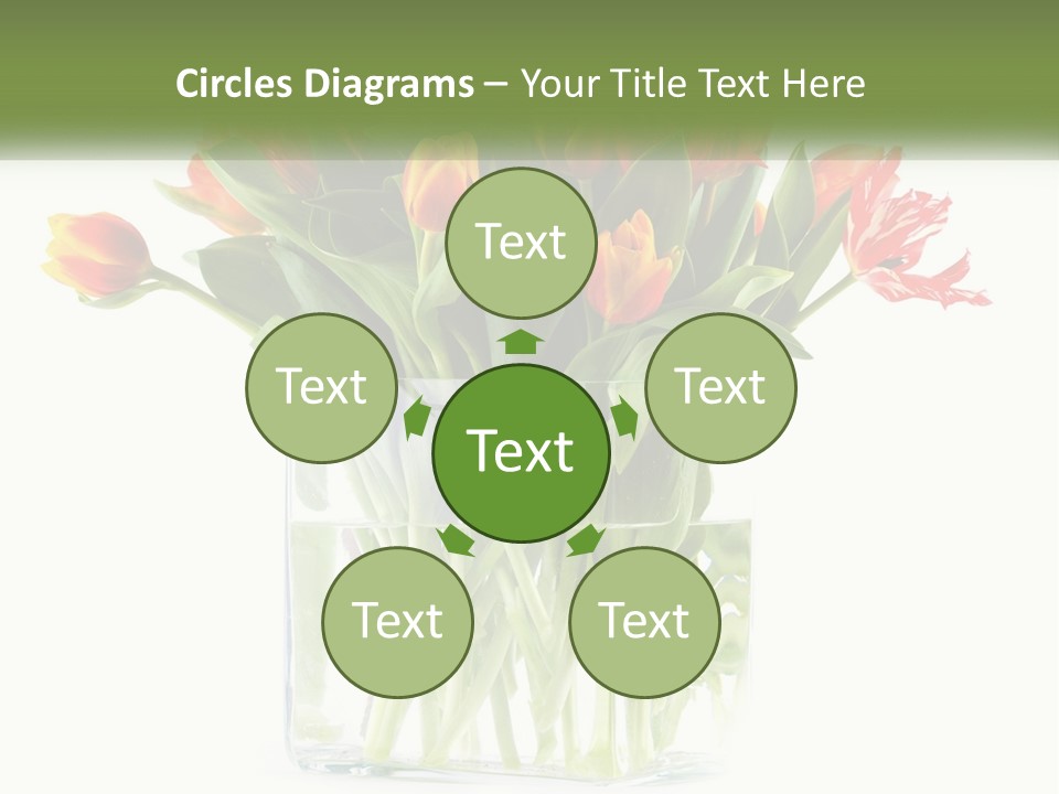 New Blue Sky Garden PowerPoint Template