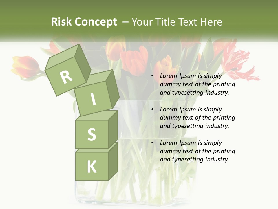 New Blue Sky Garden PowerPoint Template