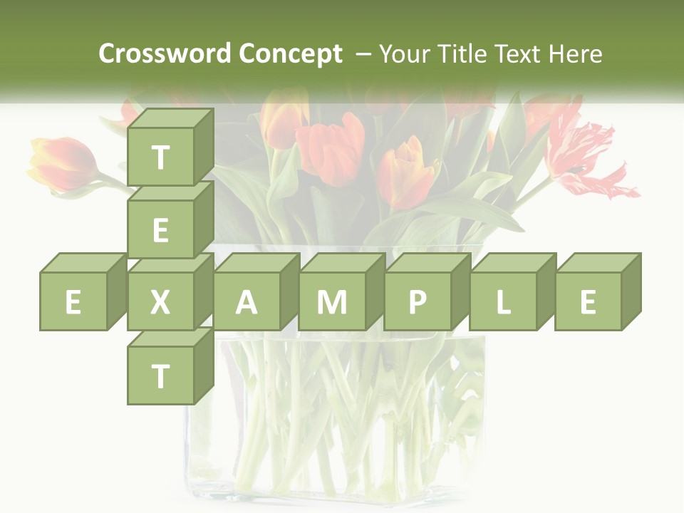 New Blue Sky Garden PowerPoint Template