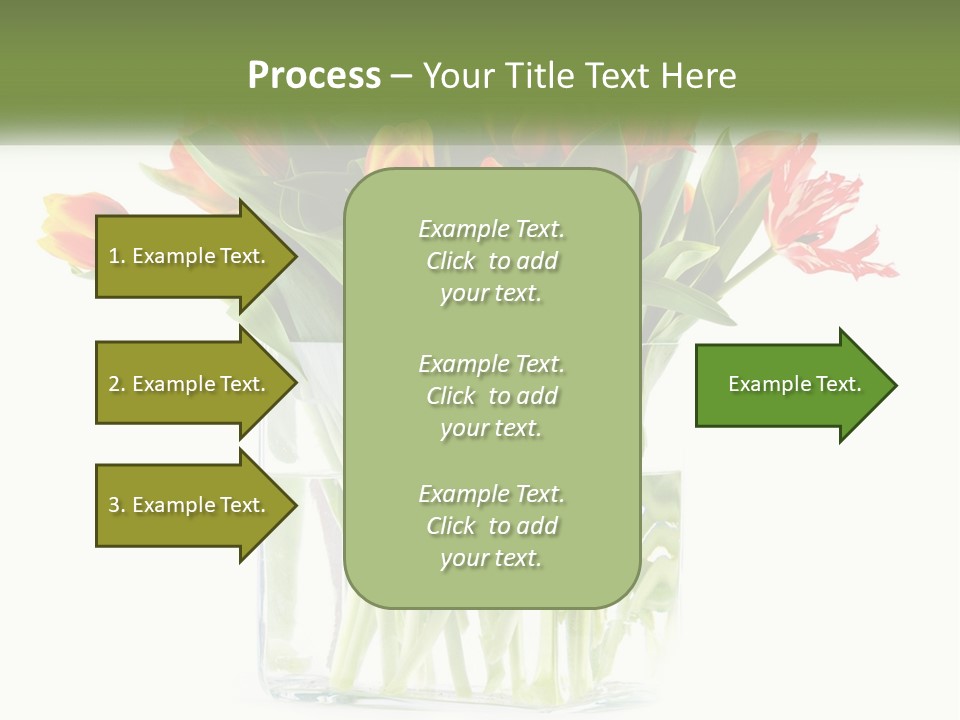 New Blue Sky Garden PowerPoint Template
