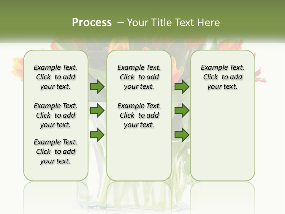New Blue Sky Garden PowerPoint Template