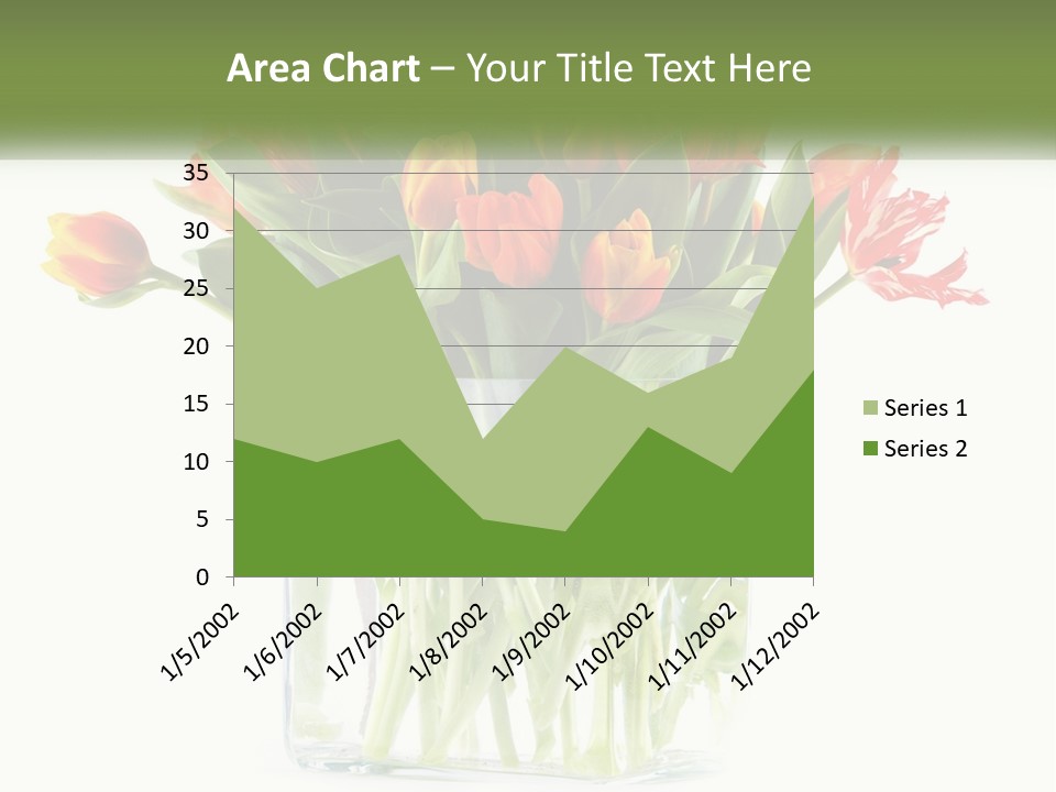 New Blue Sky Garden PowerPoint Template