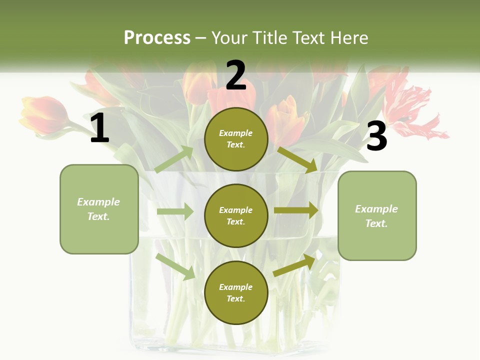 New Blue Sky Garden PowerPoint Template