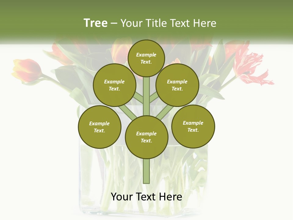 New Blue Sky Garden PowerPoint Template