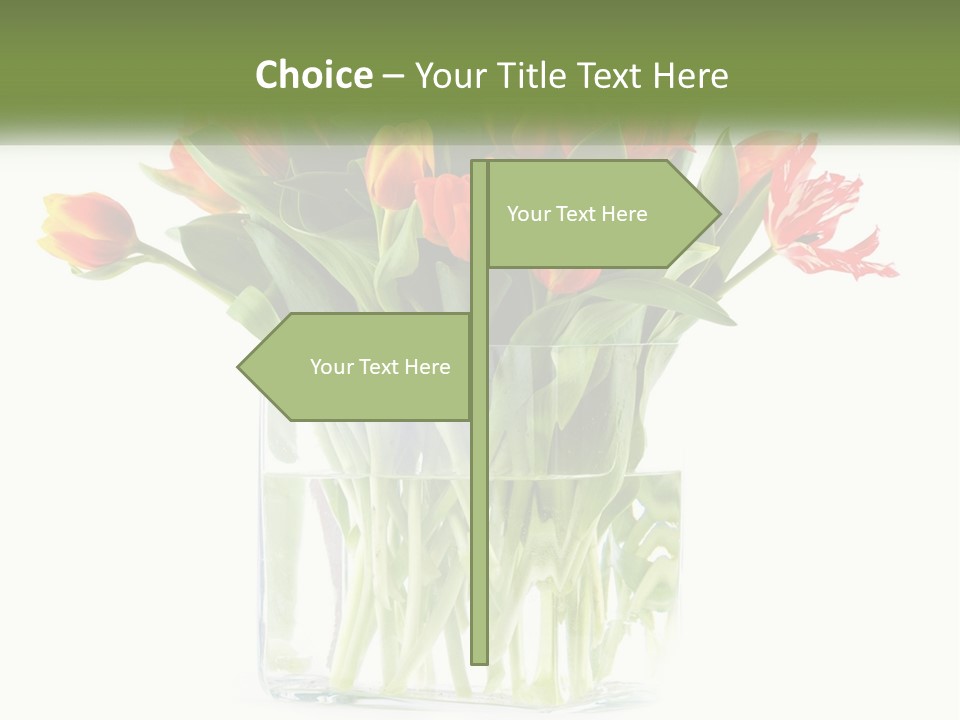 New Blue Sky Garden PowerPoint Template