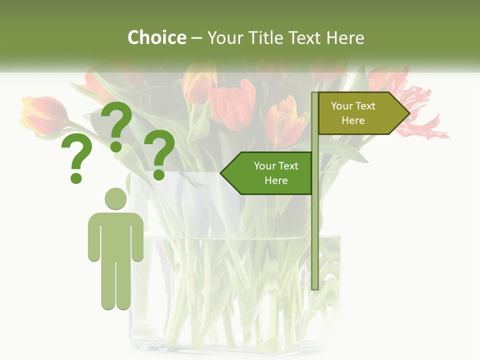 New Blue Sky Garden PowerPoint Template