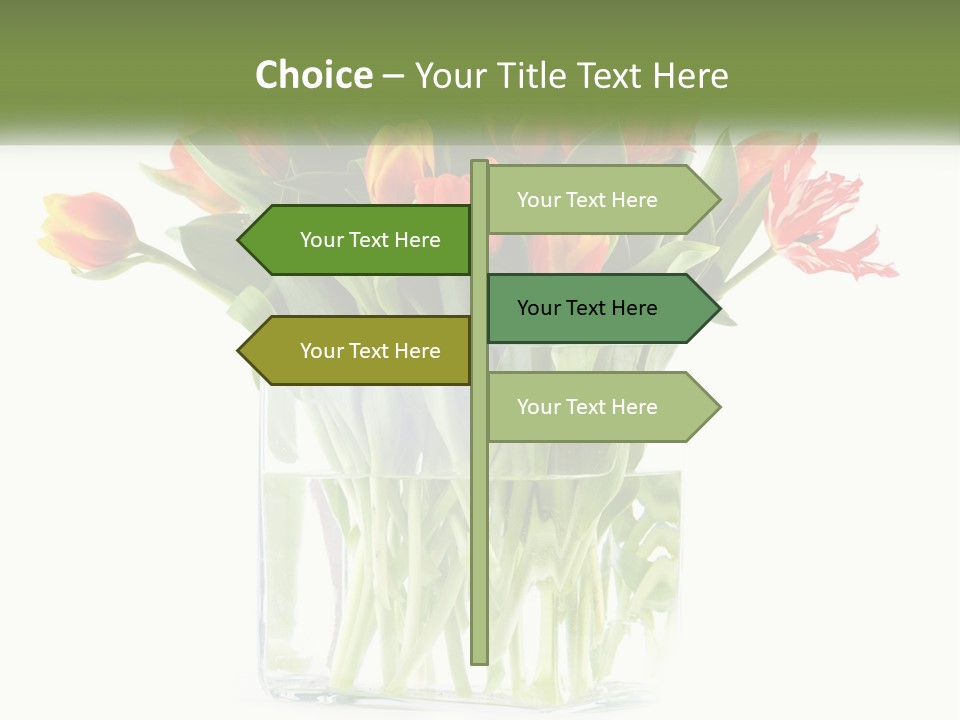 New Blue Sky Garden PowerPoint Template