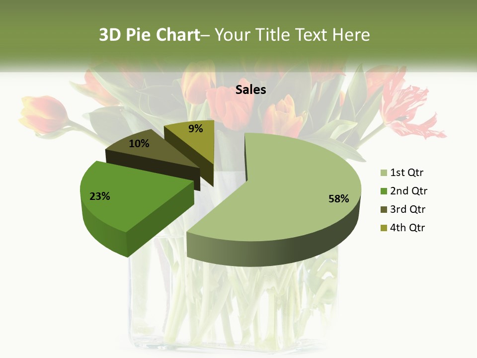 New Blue Sky Garden PowerPoint Template