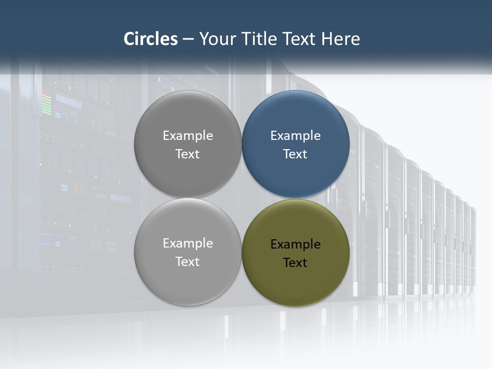 Ownership Purchase Blue Sky PowerPoint Template