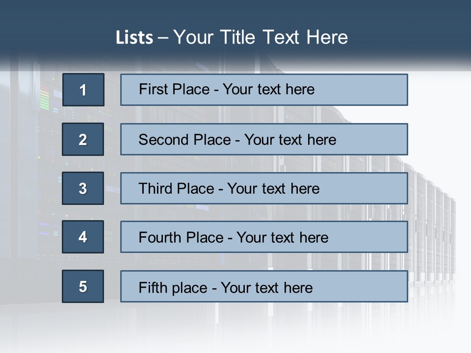 Ownership Purchase Blue Sky PowerPoint Template
