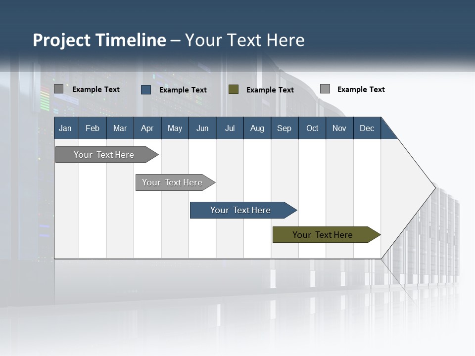 Ownership Purchase Blue Sky PowerPoint Template