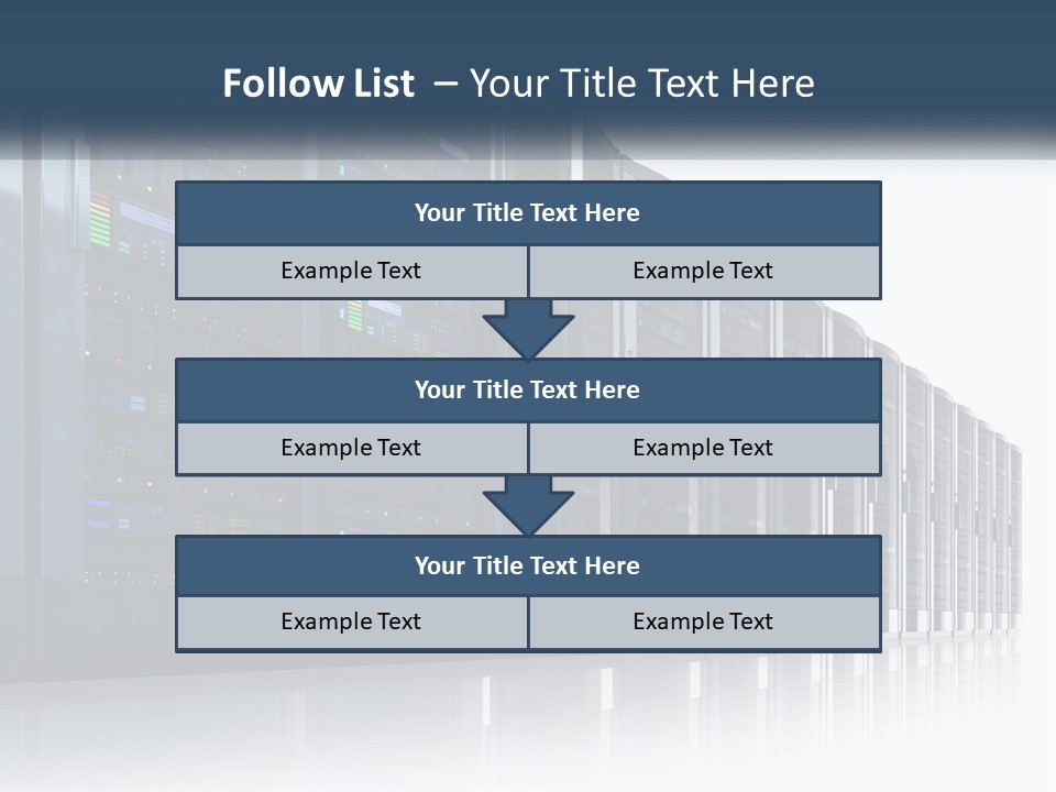 Ownership Purchase Blue Sky PowerPoint Template