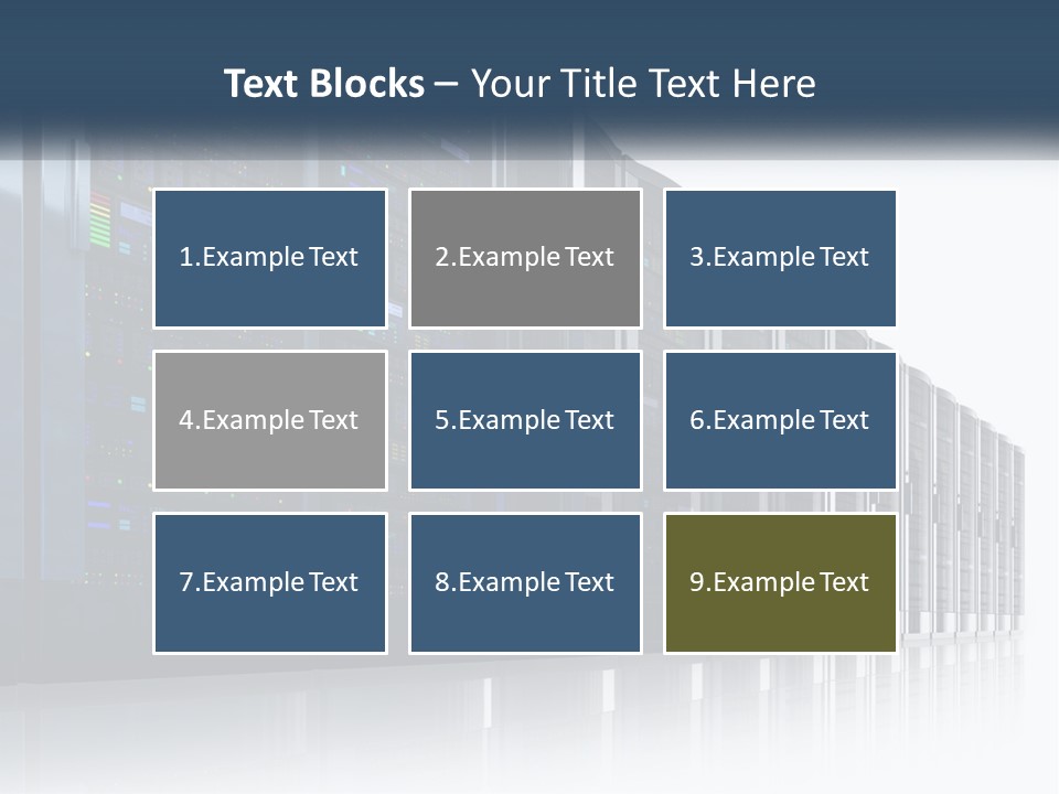 Ownership Purchase Blue Sky PowerPoint Template