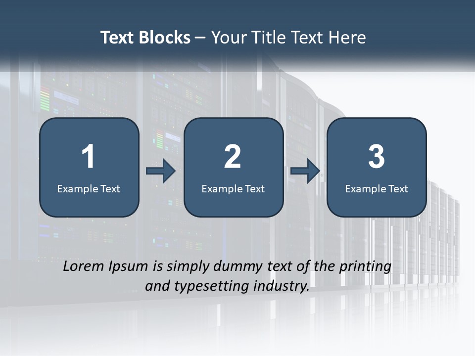 Ownership Purchase Blue Sky PowerPoint Template