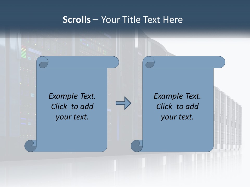 Ownership Purchase Blue Sky PowerPoint Template