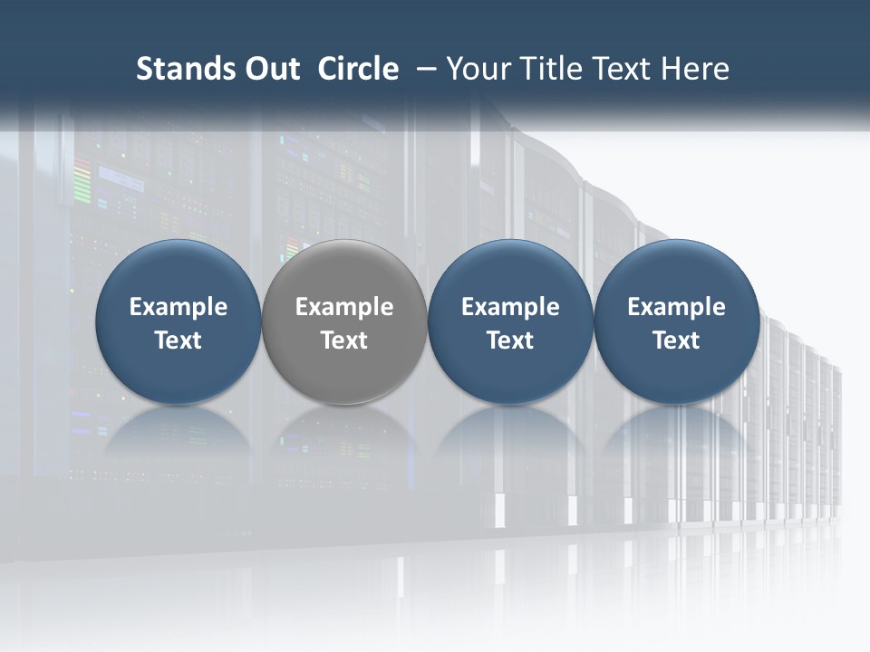 Ownership Purchase Blue Sky PowerPoint Template