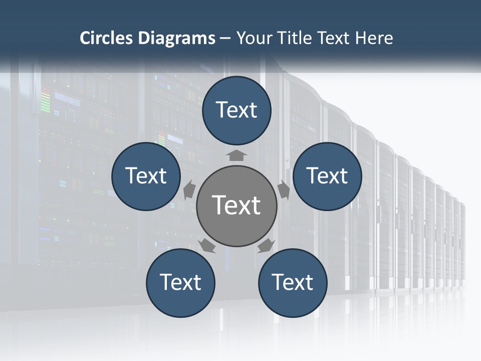 Ownership Purchase Blue Sky PowerPoint Template