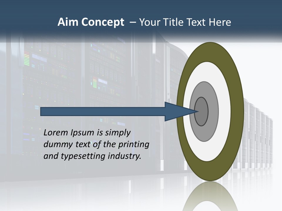 Ownership Purchase Blue Sky PowerPoint Template