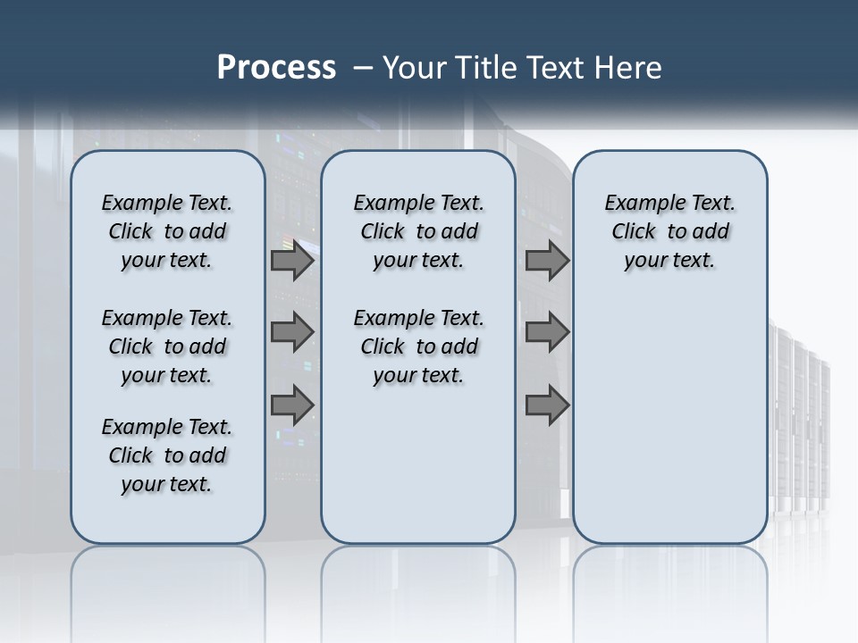 Ownership Purchase Blue Sky PowerPoint Template