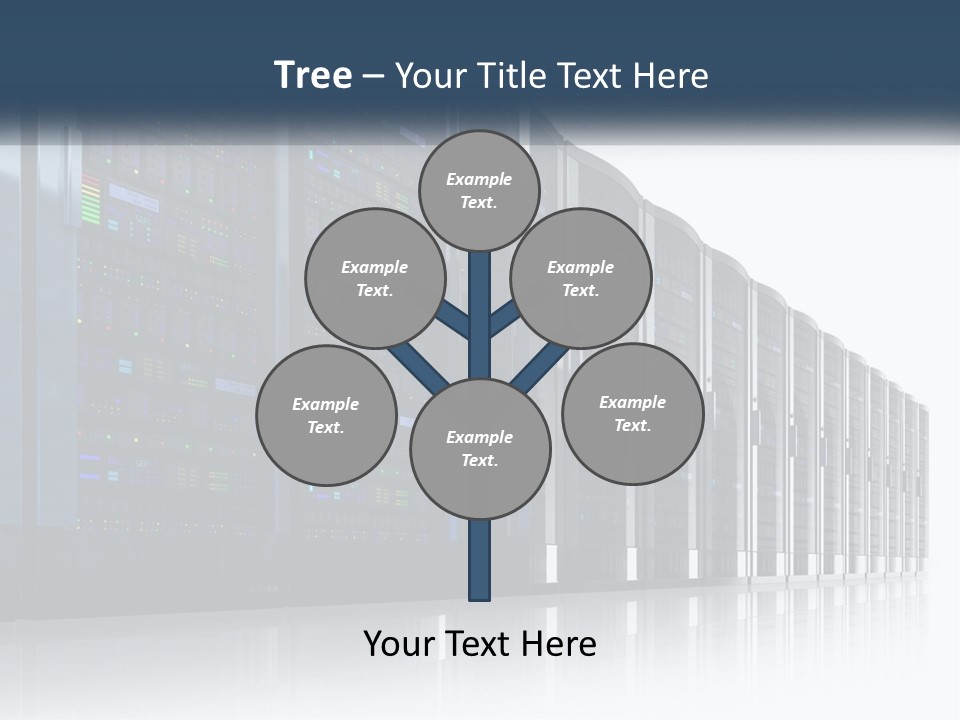 Ownership Purchase Blue Sky PowerPoint Template