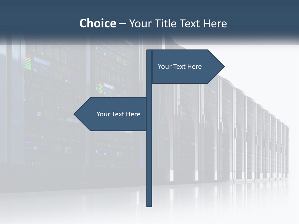 Ownership Purchase Blue Sky PowerPoint Template