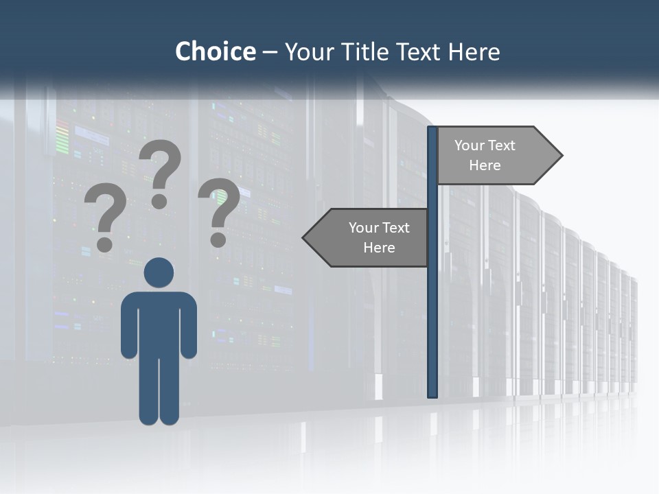 Ownership Purchase Blue Sky PowerPoint Template