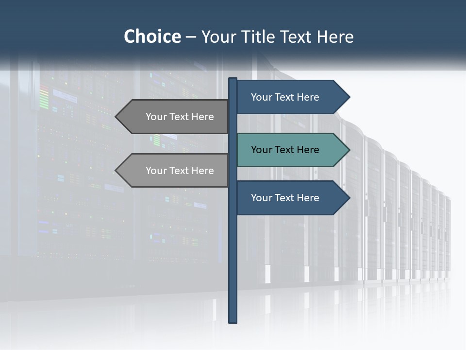Ownership Purchase Blue Sky PowerPoint Template
