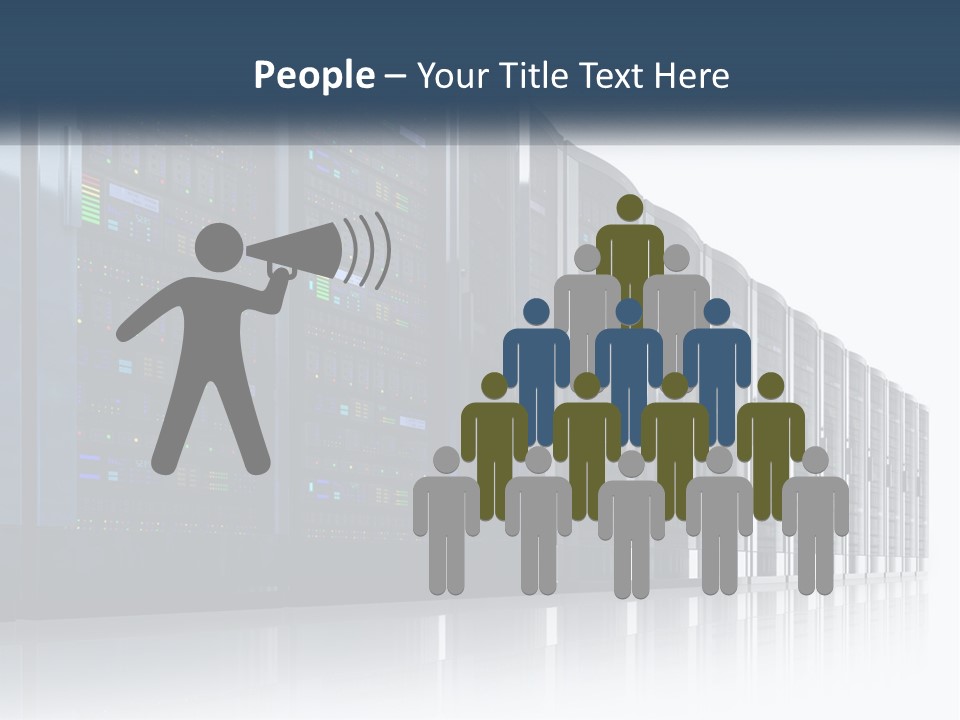 Ownership Purchase Blue Sky PowerPoint Template