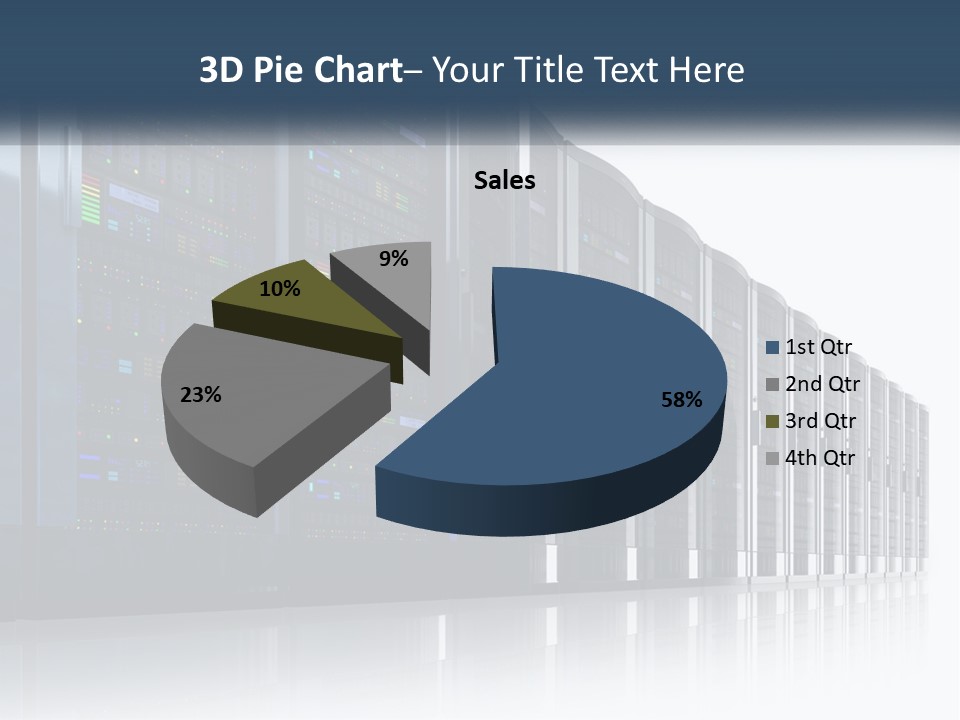 Ownership Purchase Blue Sky PowerPoint Template