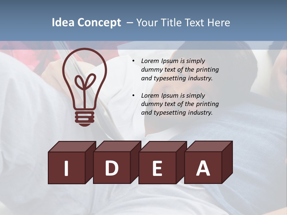 Home Conceptual Selling PowerPoint Template