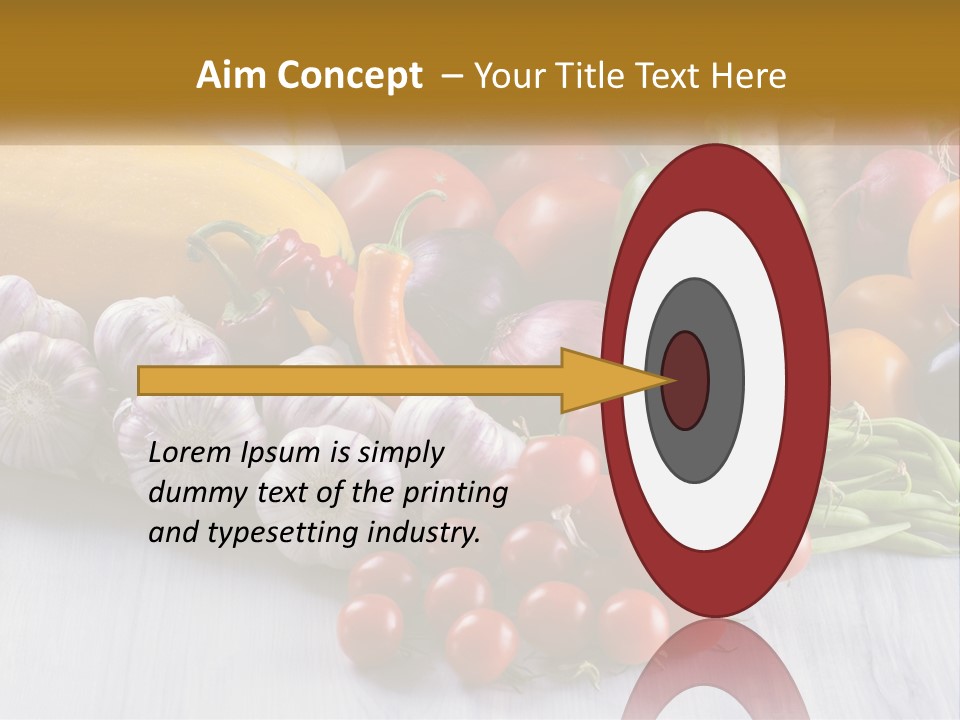 Conceptual Purchase Man PowerPoint Template