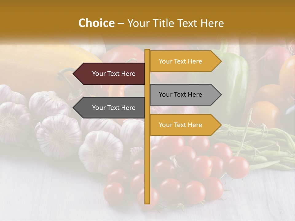 Conceptual Purchase Man PowerPoint Template