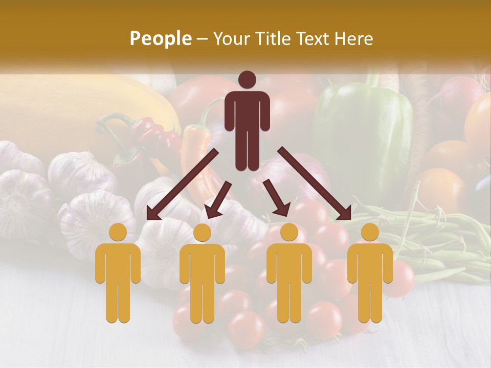 Conceptual Purchase Man PowerPoint Template