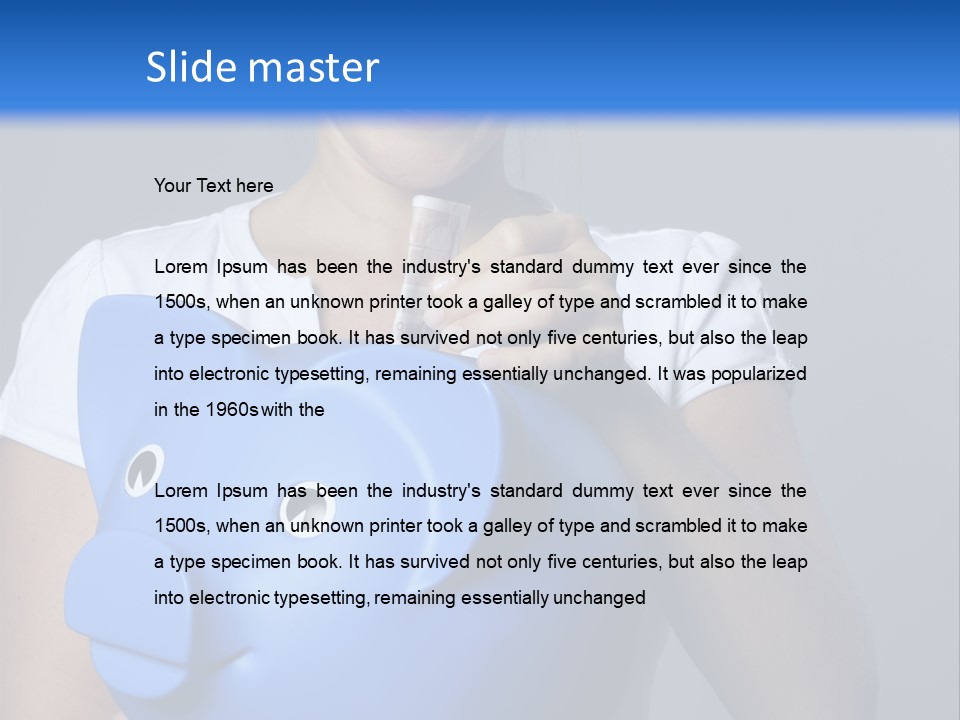 Structure Sky Model PowerPoint Template
