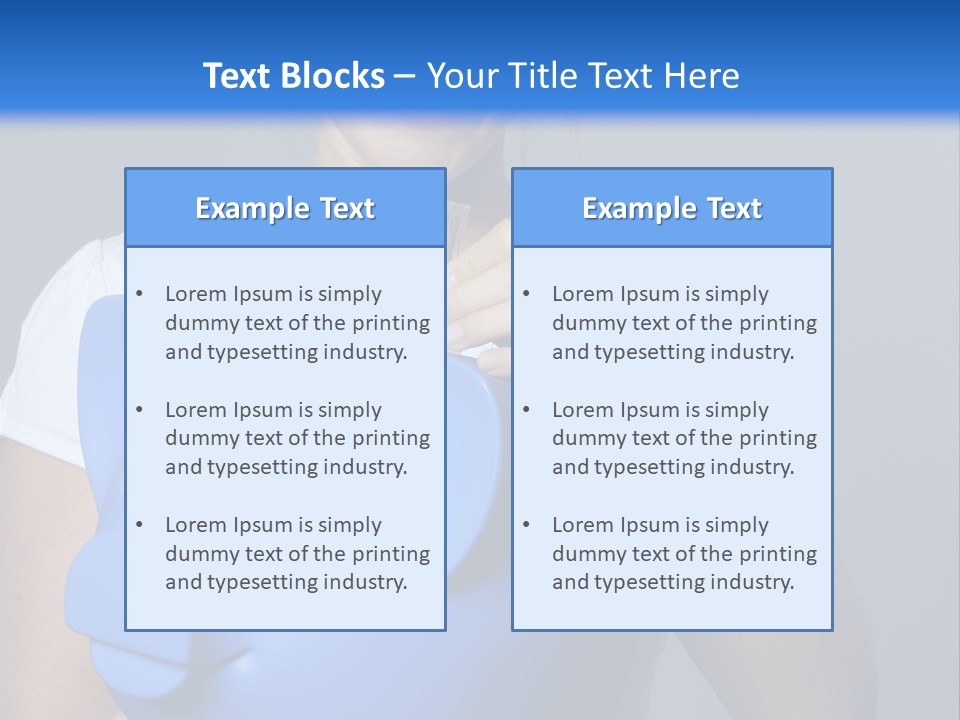 Structure Sky Model PowerPoint Template