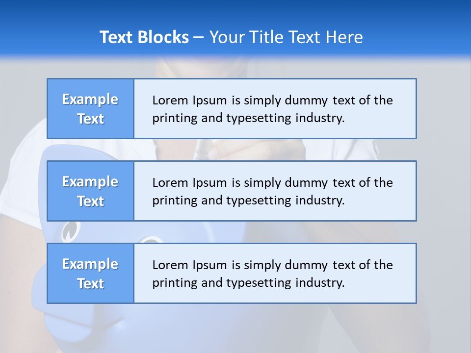 Structure Sky Model PowerPoint Template