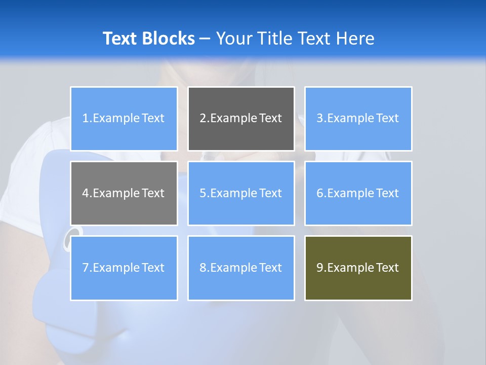 Structure Sky Model PowerPoint Template