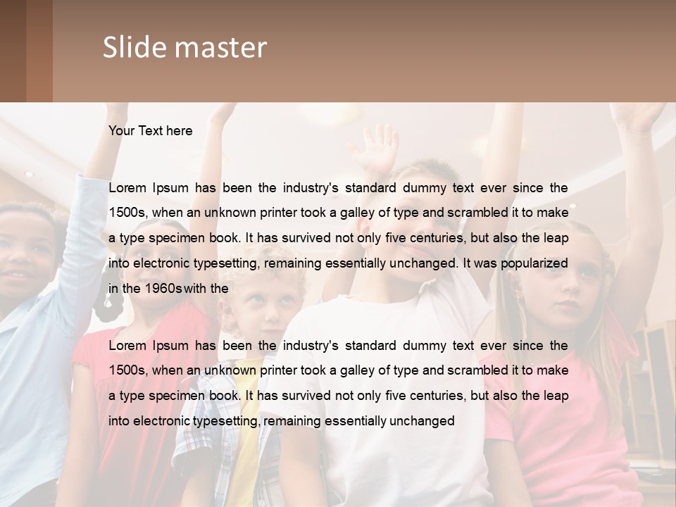 Hand Construction Construct PowerPoint Template