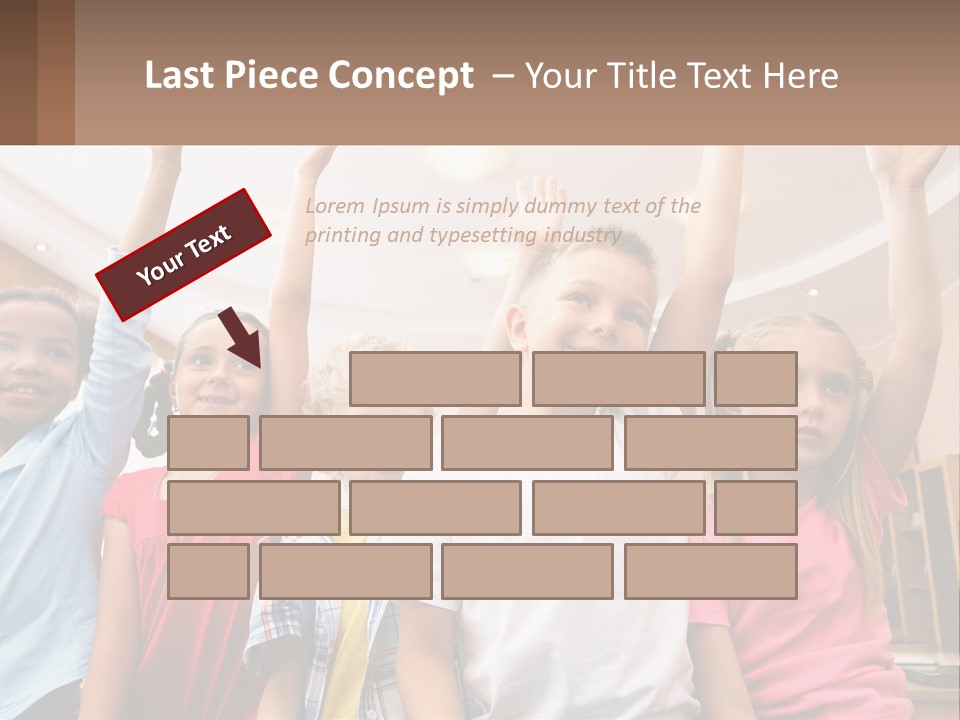 Hand Construction Construct PowerPoint Template