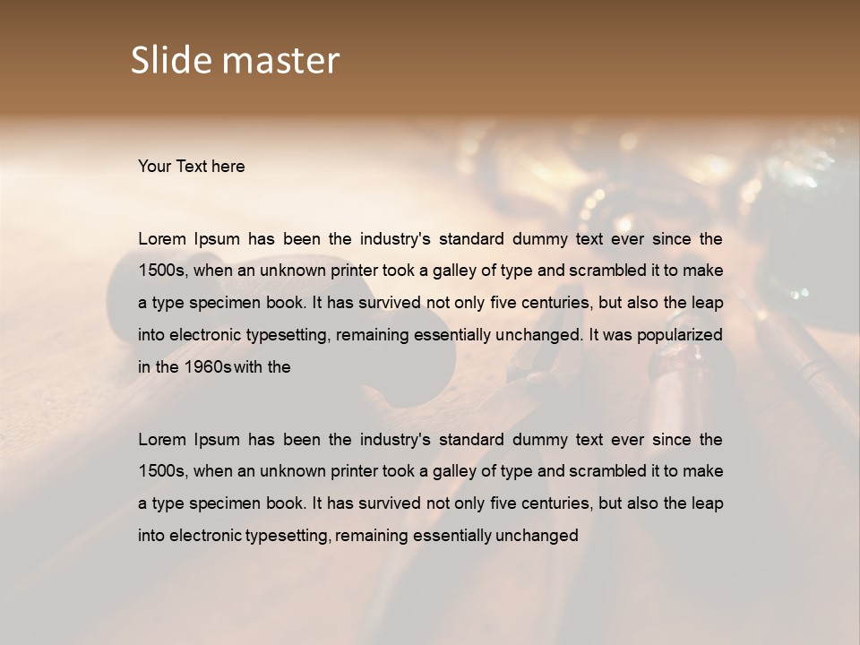 Residential Architecture Rent PowerPoint Template