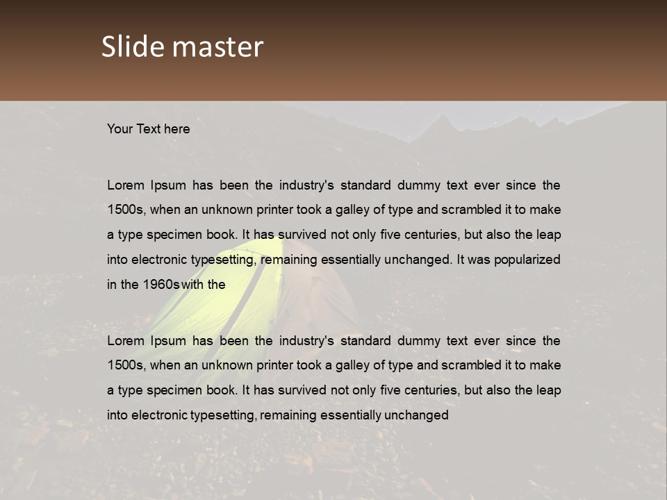 Finance Garden New PowerPoint Template