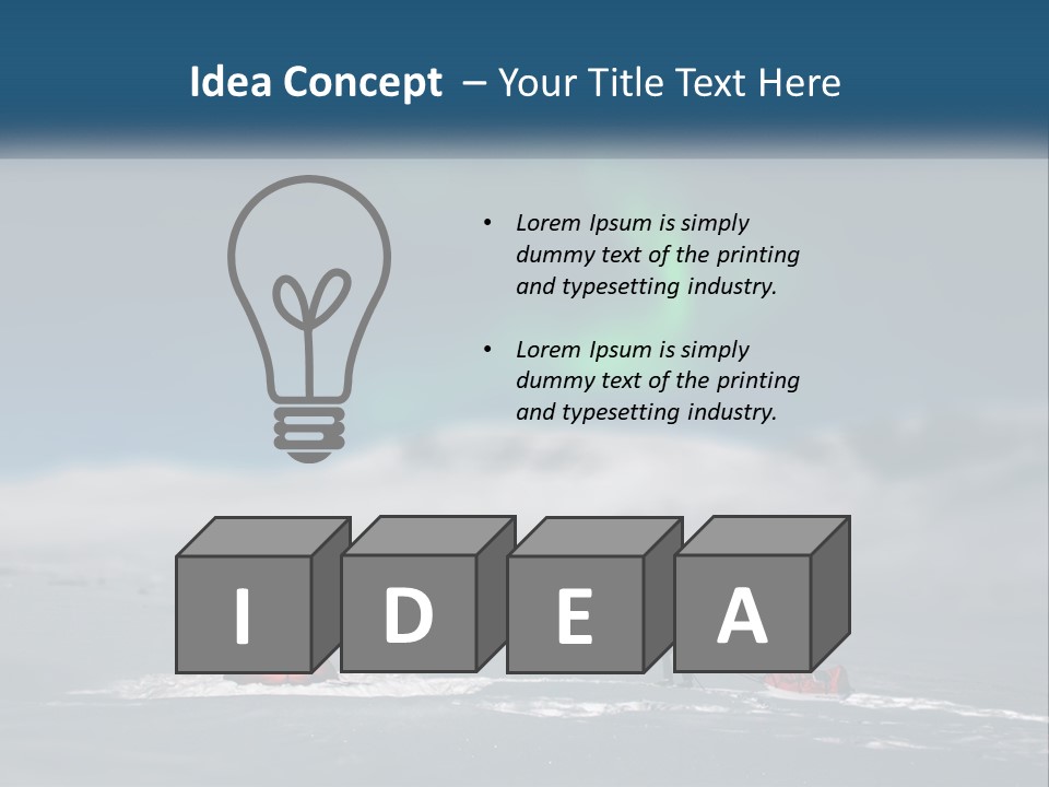 Architecture Leaf Selling PowerPoint Template