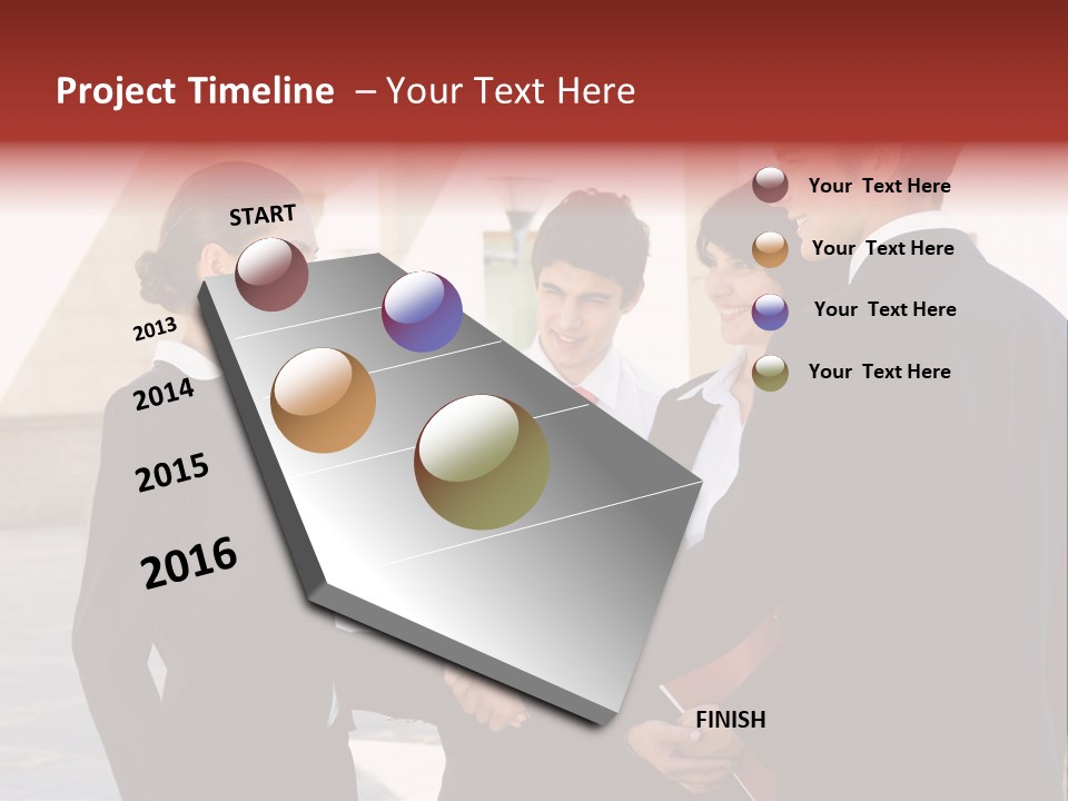 Park Structure Man PowerPoint Template