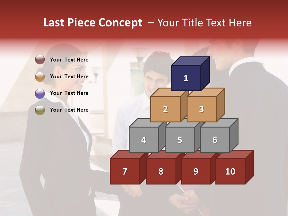 Park Structure Man PowerPoint Template