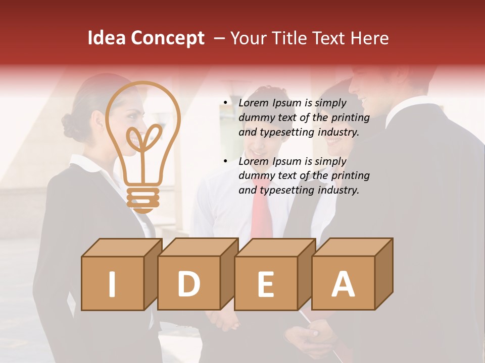 Park Structure Man PowerPoint Template